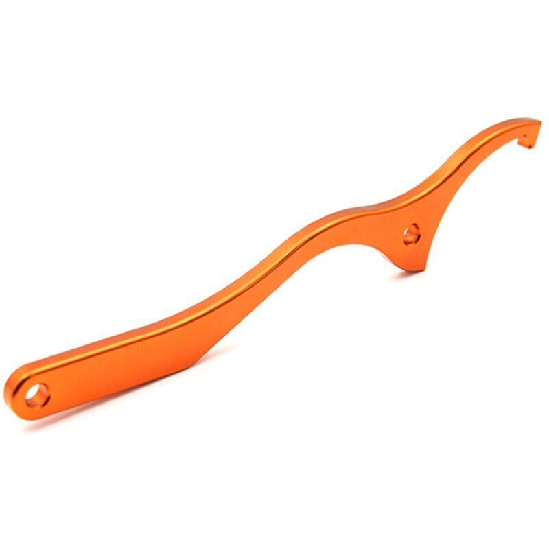 Ahlsen - Clé à Ergot, Outil Clé de Crochet d'Amortisseur Universel Clé d'Amortisseur en Alliage d'Aluminium Multifonctionnelle Outil de Réglage pour