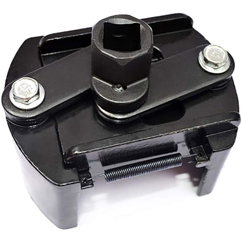 Ahlsen - Clé Filtre à Huile Carré Universelle Réglable Noir (60-80mm)