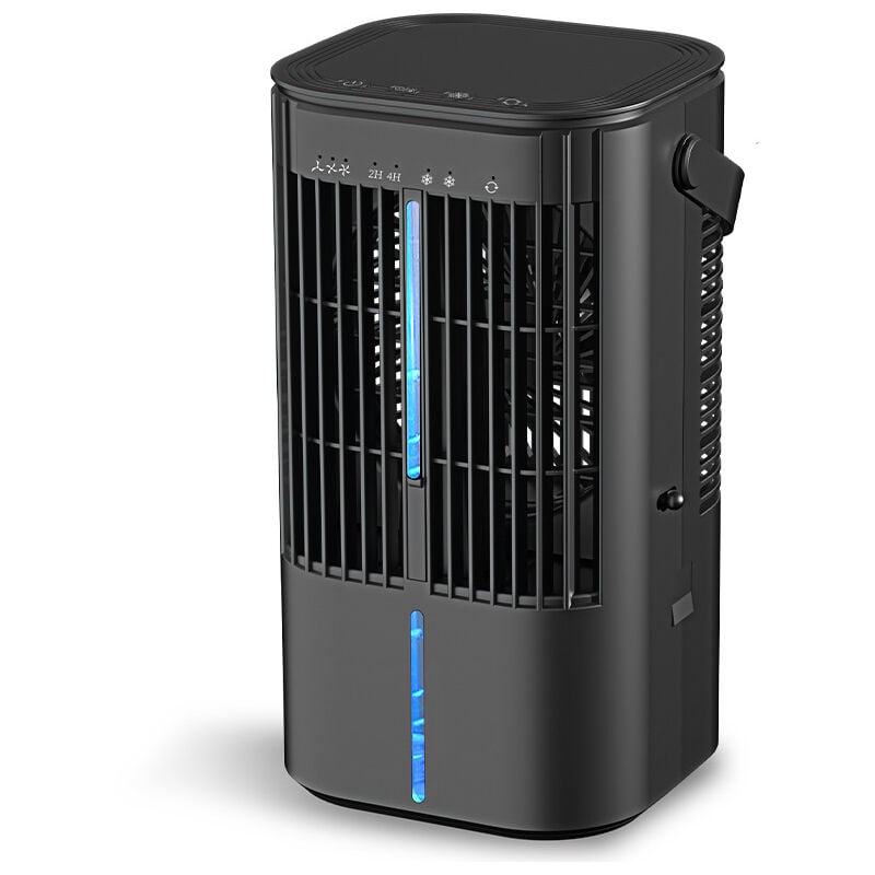 Ahlsen - Climatiseur Portable, Personnel Refroidisseur d'air Portatif, 900mL Climatiseurs Mobile Silencieux, Mini Clim Climatisation, 90° Oscilación,