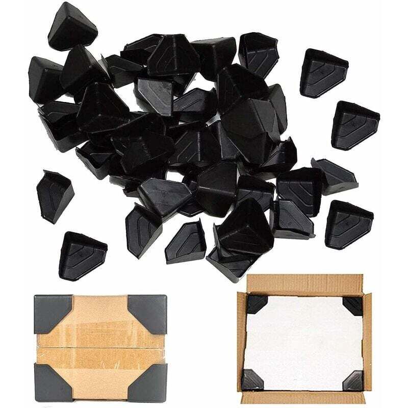 Coin en plastique Protections d'angles et rebords pour les boîtes d'expédition Coins de Sécurité Protection Contre les Angles Vifs et Bord Protection