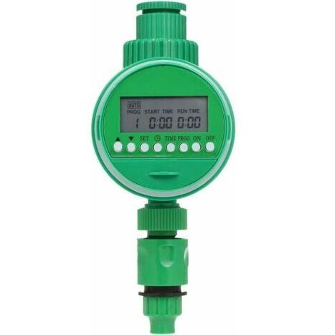 Ahlsen Computer für die Bewässerung – Programmierbarer Bewässerungsschlauch-Timer, 3/4" und 1/2", automatischer digitaler Bewässerungs-Timer, batteriebetrieben