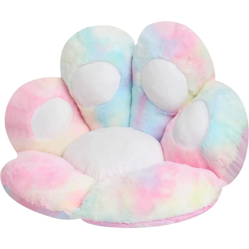 Ahlsen - Coussin de siège, coussin de dossier patte de chat coussin de siège coussin de chaise coussin de siège confort en peluche (70x60cm, couleur)