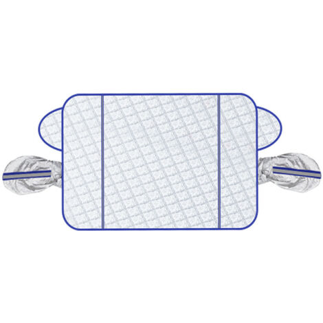 Ahlsen Cubierta para parabrisas de coche, impermeable, plegable, magnético, parasol anticongelante, ventana frontal para coche, Anti-UV, lluvia, nieve, 145x105cm