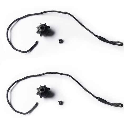 Ahlsen Cuerda para maletero, cable para maletero trasero, cables para estante trasero de coche, cuerda para colgar en estante trasero para maletero, reemplazo de accesorios para coche, paquete de 2