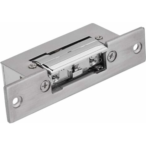 Ahlsen DC12V Electric Strike Door Lock, Narrow Door Electric Strike Lock for All Kinds of Doors