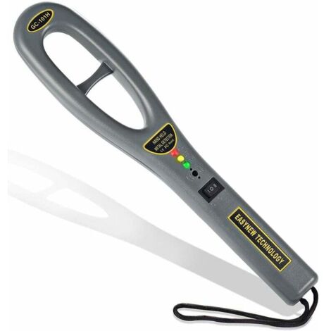 Ahlsen Detector de metales, detector de metales portátil de mano de alta sensibilidad para ocasiones importantes, metro, sin batería
