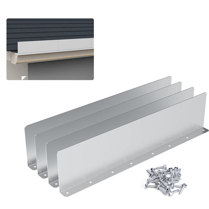 Ahlsen - Déviateur de Pluie de Toit pour Tuyau de Descente - Inverseur de Descente de gouttière Inverseur de Pluie pour Toit,Garde, 4