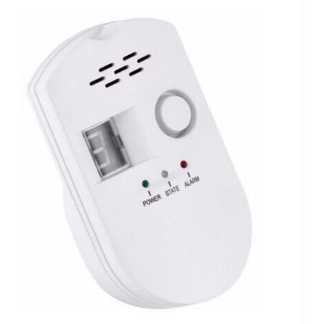 Ahlsen Digitaler Erdgasdetektor, Gasalarm für Zuhause, Gasleckdetektor, Hochempfindliche Leckageerkennung für Flüssiggas (LPG), Erdgas (LNG) und Kohle, Alarmmonitor für Haus/Küche