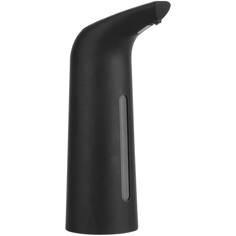 Distributeur de Savon Automatique, sans Contact Distributeur de Savon avec Capteur Infrarouge,école, Bureau, Hôtel, Restaurant (Noir-400ml) - Ahlsen