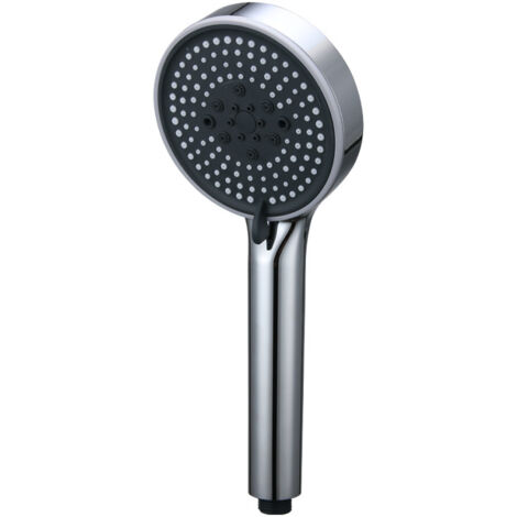 Ahlsen Duschkopf, Handbrause, Booster-Duschkopf, Silber