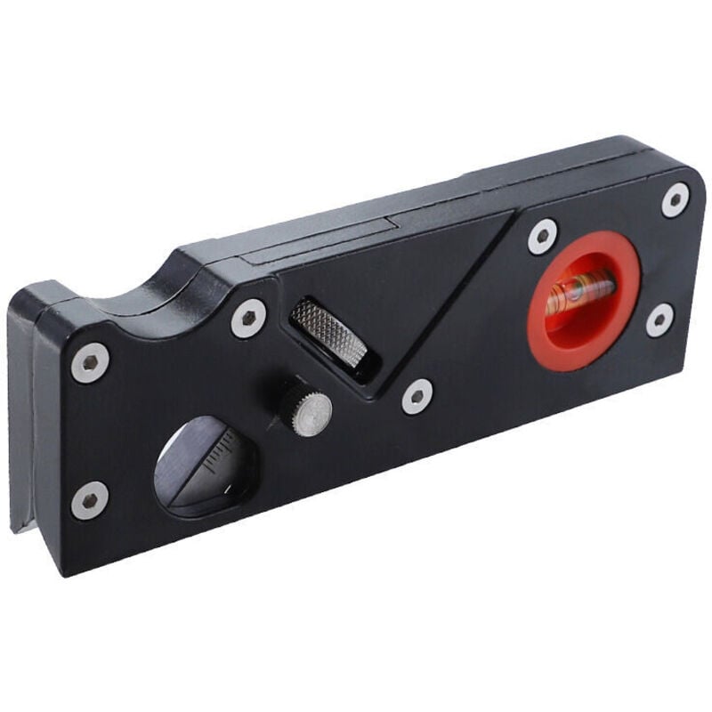 Image of Eckhobelwerkzeuge für die Holzbearbeitung, 45-Grad-Handbesatz, abgeschrägt, schwarz - Ahlsen