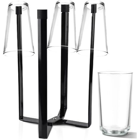 AHLSEN Égouttoir Bouteille: Acier Pliable Egouttoir Biberon Bebe, Sporte-Assiettes, Égouttoir Porte Bouteilles, Porte Bouteille Pliable, Bottle Dryer Peut Étre Utilisé pour Égouttoir à Couverts