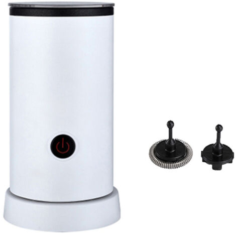 Ahlsen Elektrischer Milchaufschäumer, automatischer Milchaufschäumer, 4-in-1 Heiß- und Kaltaufschäumer – 8,4 oz/130 ml Milchwärmer, für Latte, Cappuccino, Macchiato mit Silikonschaber, leises Arbeiten