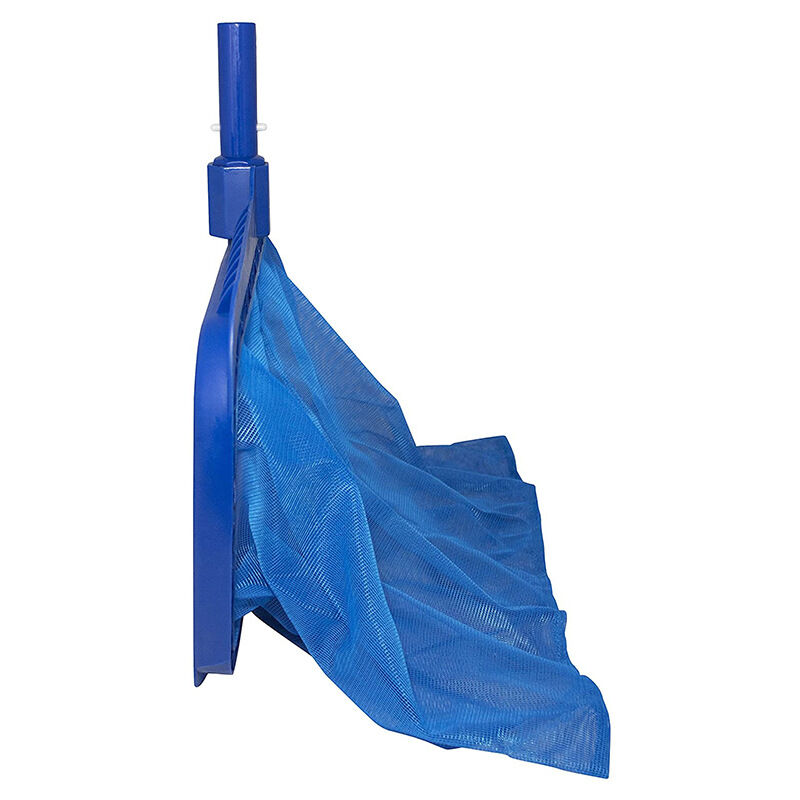 Puisette de fond avec cadre en plastique très robuste et ultra solide pour piscine/bassin avec épuisette avec filet profond - Ahlsen