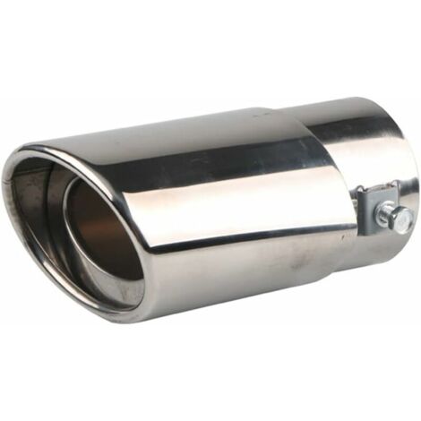 Ahlsen Exhaust Outlet Pipe Tip, Interior Car Exhaust Pipe Stainless Steel Universal Exhaust Tip Muffler Exhaust Outlet 14 6.6cm