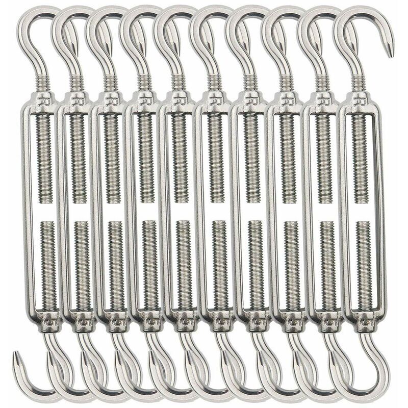 Extracteur de fil, extracteur M5, extracteur de crochet, extracteur en acier inoxydable 304 pour corde à linge, suspension, extracteur de garde-corps