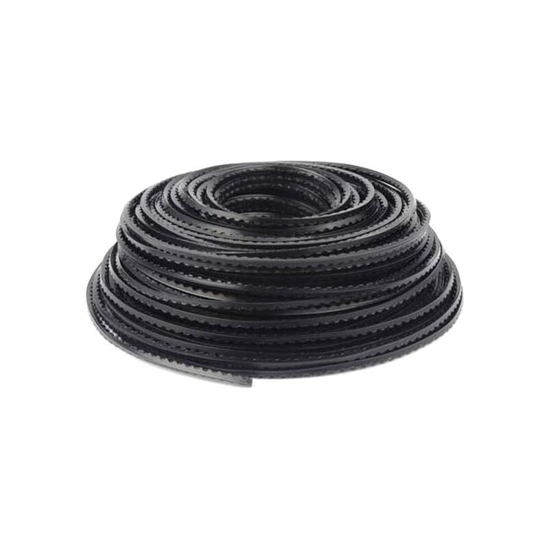 Ahlsen - Fil en nylon pour débroussailleuse - 3 mm x 45 m - Denté - Fil de tondeuse - Fil de débroussailleuse - Pour gazon et mauvaises herbes