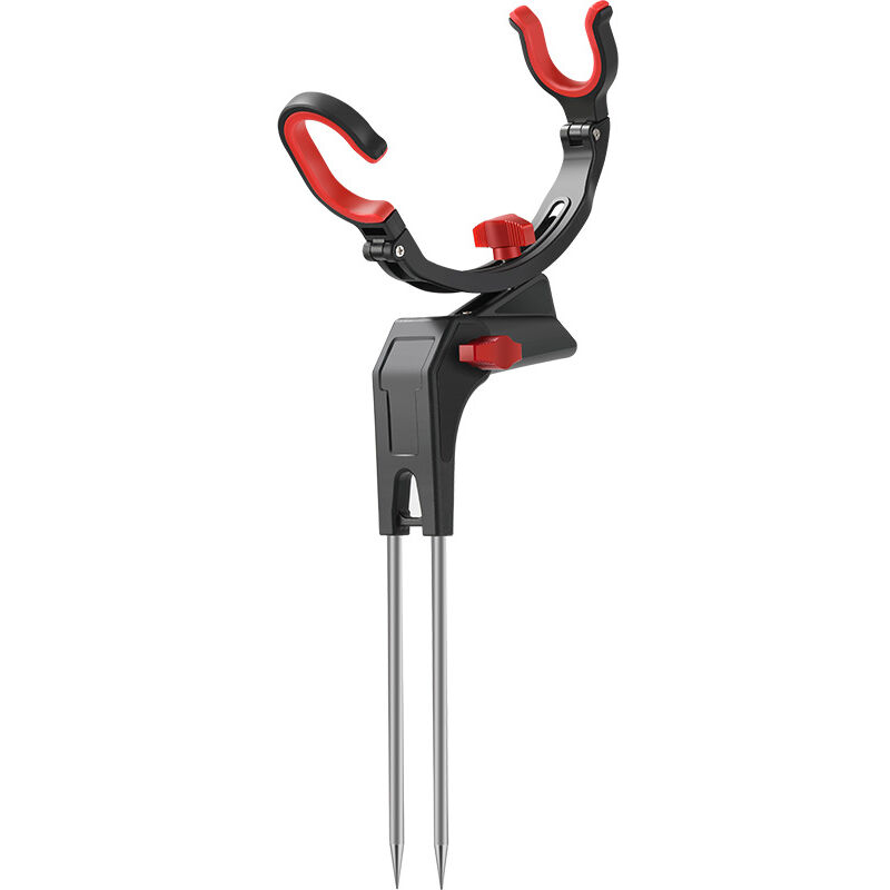 Ahlsen - Fishing rod bracket, stainless steel fishing rod bracket, adjustable and detachable fishing rod bracket, bracket bracket for riverbank