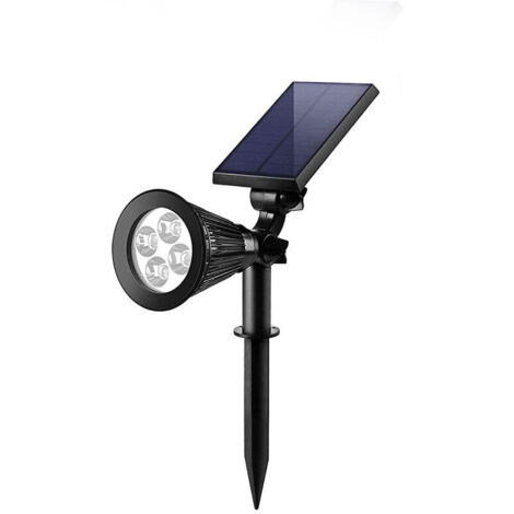 Ahlsen Foco Solar para exteriores IP65, luz Solar LED resistente al agua, foco Solar ajustable, luz Solar para jardín, patio, camino de entrada