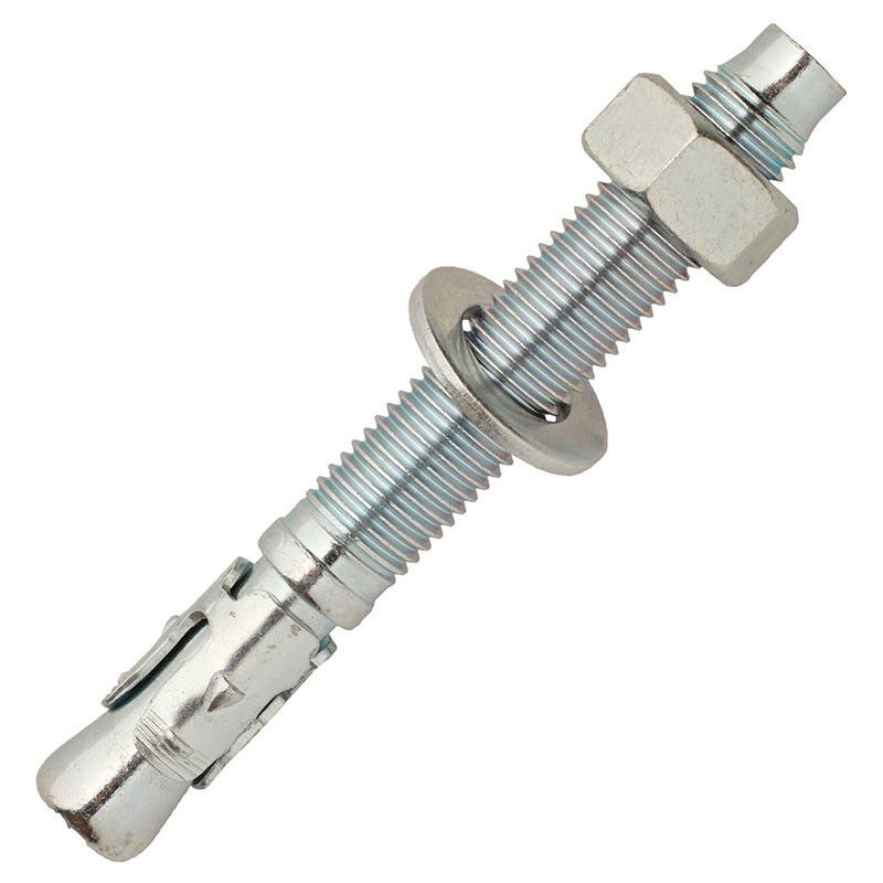 Ahlsen - Goujon à expansion 25 Goujons d'ancrage acier zingué M12 x 120 mm -12X120