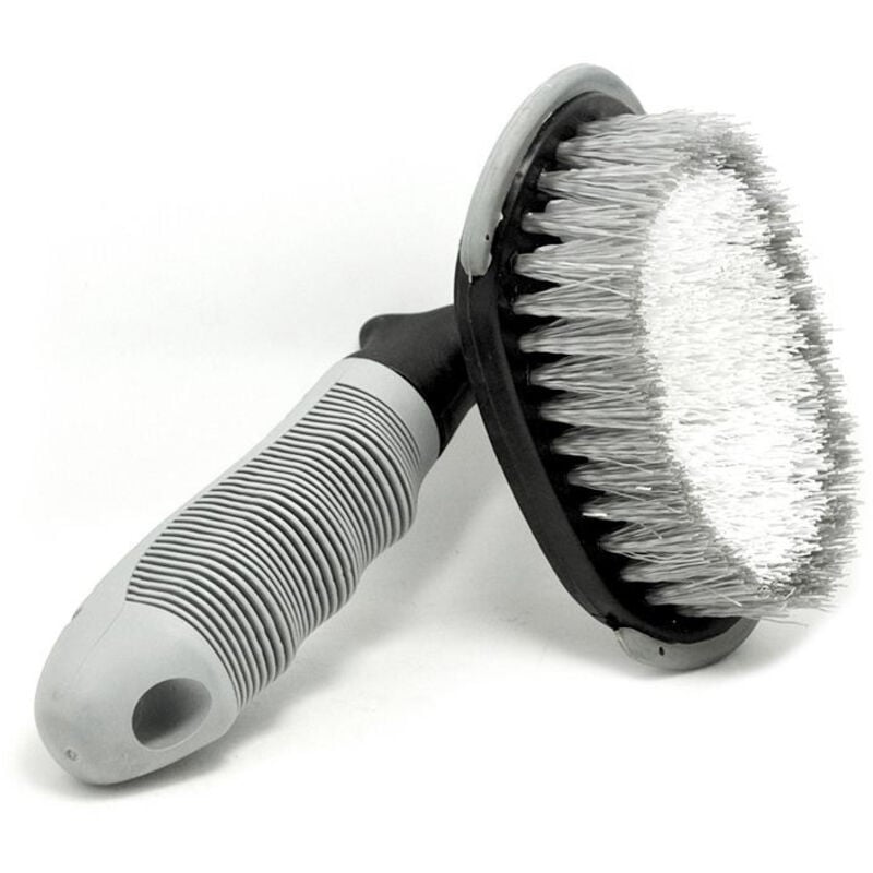 Image of Hochwertige Universal-Reifenwaschbürste mit Gummigriff - Ahlsen