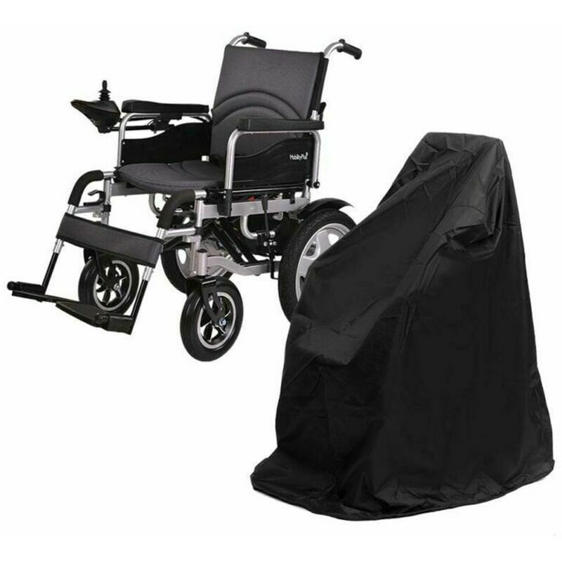 Ahlsen - Housse anti-poussière pour fauteuil roulant électrique 210D tissu Oxford-115x75x130cm