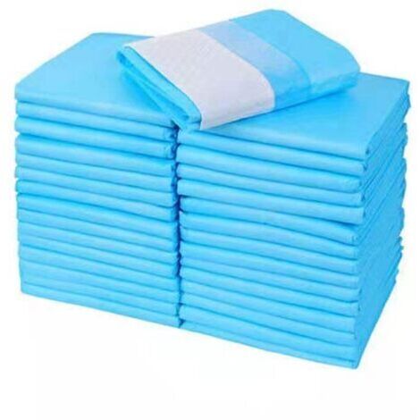 Ahlsen Hundetrainingspads, 100er-Packung, Einweg-Welpentrainingspads für Rüden – Super saugfähig – Geruchskontrolle – 33 x 45 cm