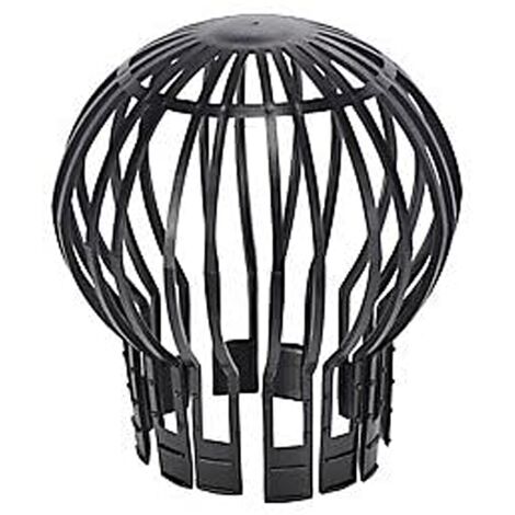 Ahlsen Juego de 4 soportes para canalones de aprox. 12,5 x 14,5 cm (diámetro x alto)