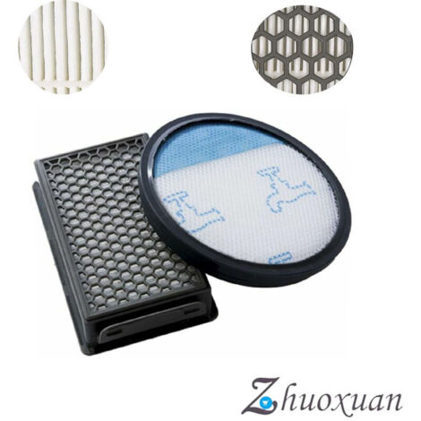 Ahlsen Juego de filtros para aspiradoras Rowenta, Moulinex, Tefal Compact Power Cyclonic (alternativa al ZR005901).