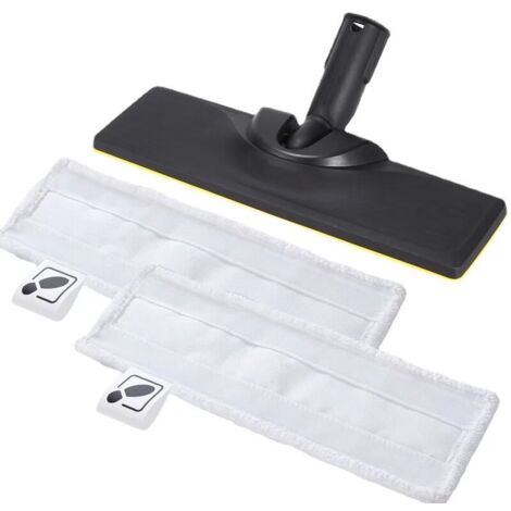 Ahlsen Kärcher Bodenbürstenset für schwarzen Dampfreiniger + 2 neue Bodensauger