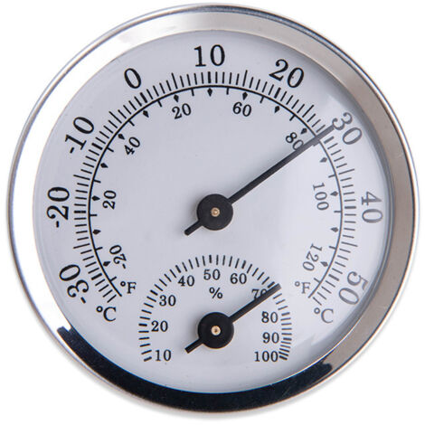 Ahlsen Kühlschrank-Temperatur-Hygrometer für Zuhause, hochpräzises Klavier, Weinschrank, Schildkrötenbox, Thermometer-Hygrometer