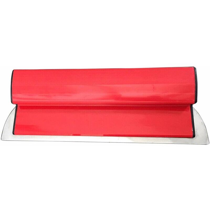 Lame écumeuse de 39,9 cm - Spatule de lissage pour sèche - Outil mural - Spatule en acier inoxydable - Construction en plaques de plâtre - Ahlsen