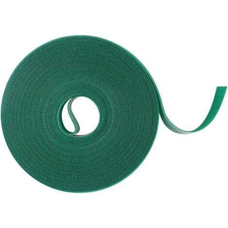 Ahlsen Lazos para plantas de jardín de 25 m, lazos para plantas de 12 mm, cinta de sujeción reutilizable para plantas trepadoras