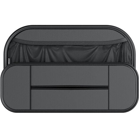 Ahlsen Leather Car Seat Organizer for Back Seat, Waterproof Car Back Seat Organizer  PU Leather Bottle Bag Storage Box Organizer – Box