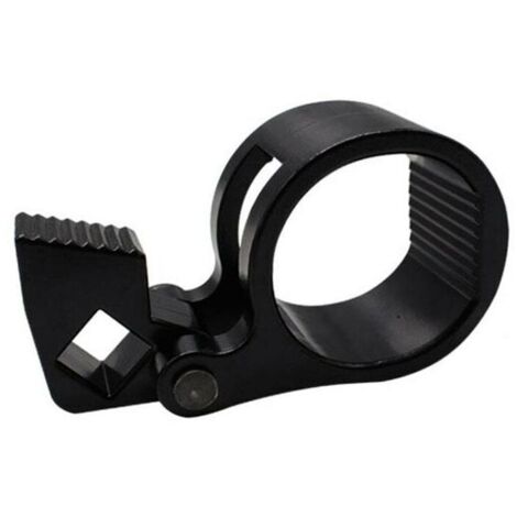 Ahlsen Llave hexagonal universal, herramienta de extracción de varilla de amarre interior, llave ajustable de 27 mm a 42 mm para reparación de automóviles, negra, una pieza