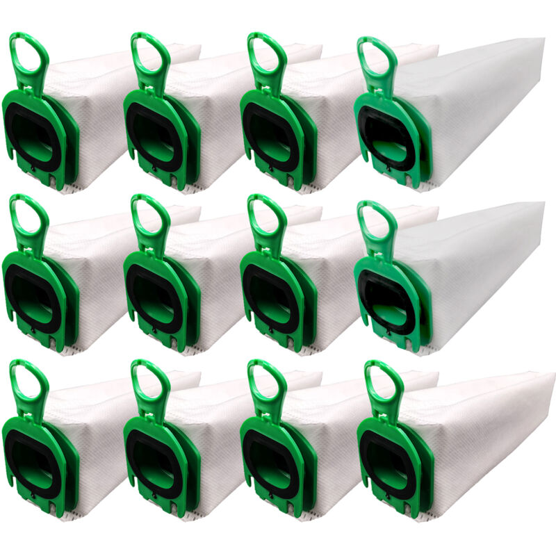 Lot de 12 sacs d'aspirateur pour VB100/FP100, accessoires de rechange pour aspirateur VB100/FP100 - Ahlsen