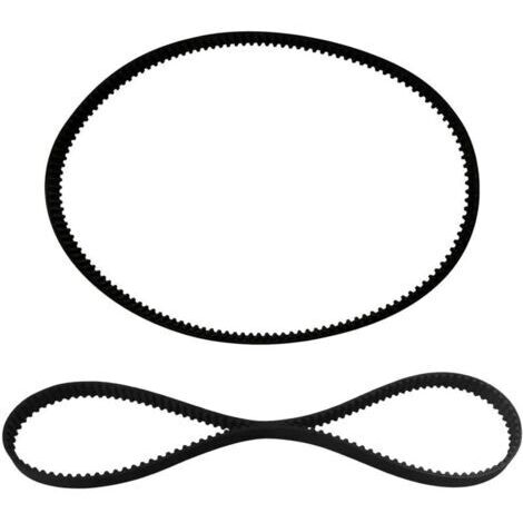 AHLSEN Lot de 2 courroies de rechange 120-3335 pour tondeuse à gazon Toro TimeMaster et tracteurs autoportées avec plateau de 76,2 cm, remplacement 265-610, 1203335 Courroie