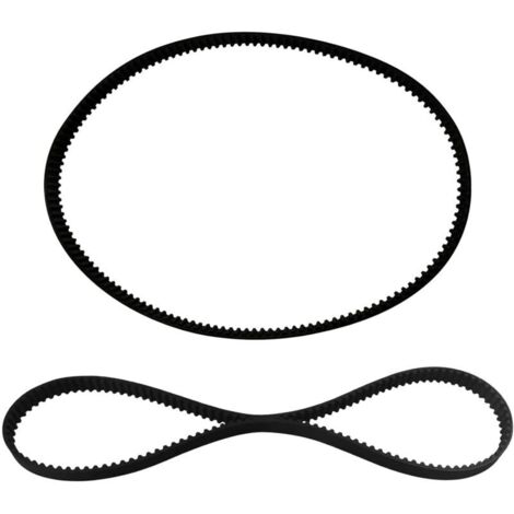 AHLSEN Lot de 2 courroies de rechange 120-3335 pour tondeuse à gazon Toro TimeMaster et tracteurs autoportées avec plateau de 76,2 cm, remplacement 265-610, 1203335 Courroie