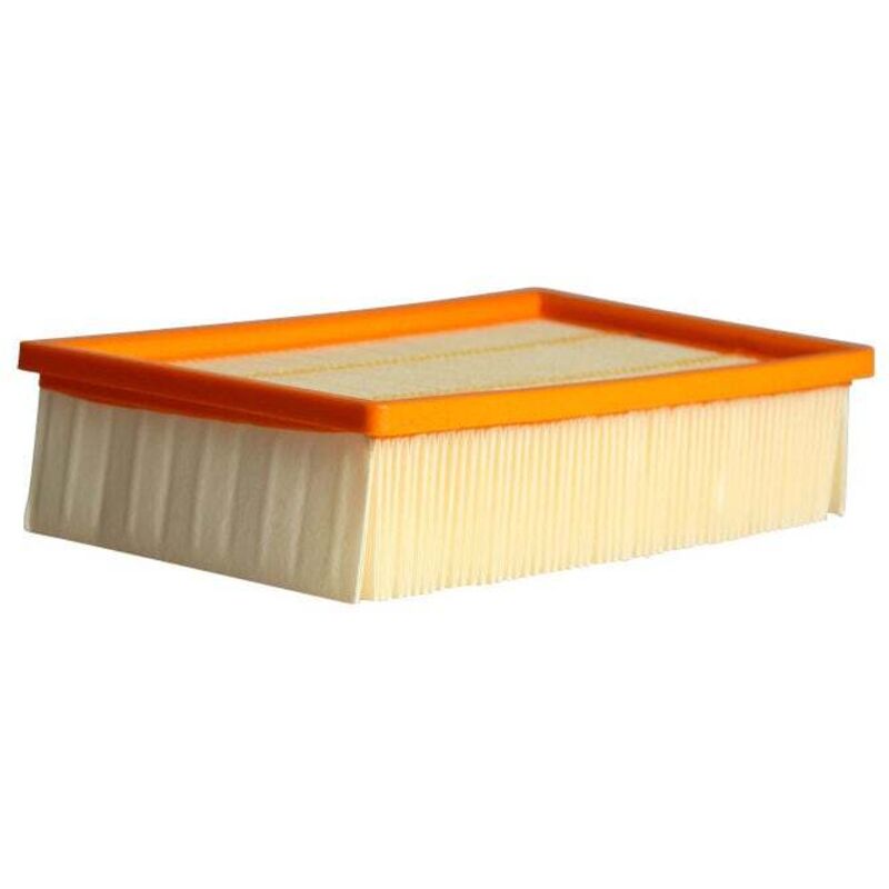 Lot de 2 filtres plissés plats pour modèles Kärcher d'origines : nt 25/1 Ap, nt 35/1, nt 35/1, nt 45/1, nt 55/1, nt 361, nt 561, NT611 Tact, Te, m,