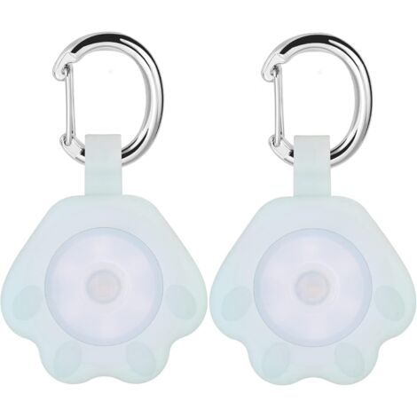 Ahlsen Lot de 2 lampes de sécurité pour chien avec USB rechargeables, changement de couleur