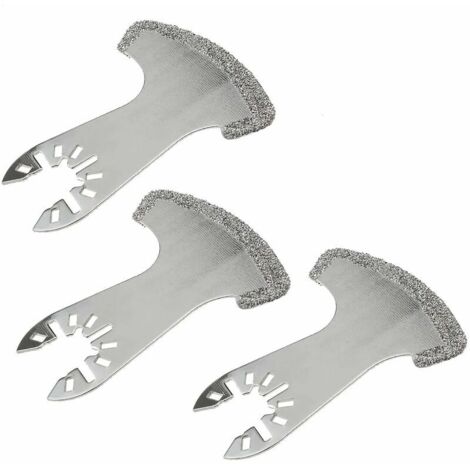 Ahlsen Lot de 3 lames oscillantes pour scie à coulis -