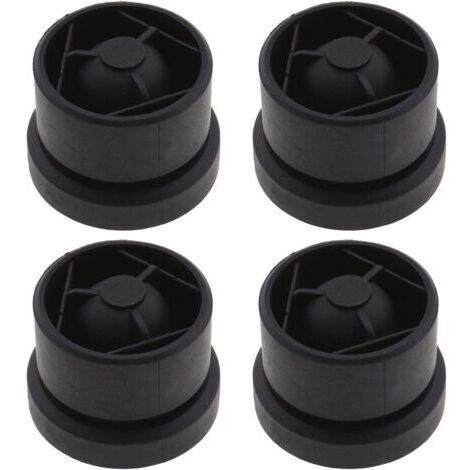 Ahlsen Lot de 4 œillets en caoutchouc pour capot de moteur 06A103226 Compatible avec Audi/VW/Seat/Skoda Accessoires automobiles Pièces de rechange