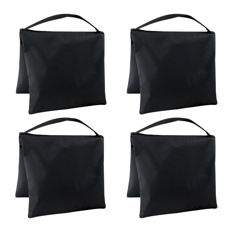 Lot de 4 Sacs de Poids de qualité Industrielle pour support de Studio Photo vidéo, tonnelle, Jardin, terrasse extérieure, Sport, hamac, Clips Bonus