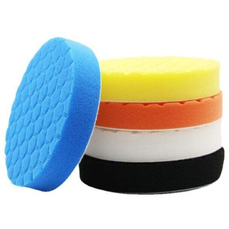 Ahlsen - Lot de 5 bonnets pour polisseuse - 150 mm