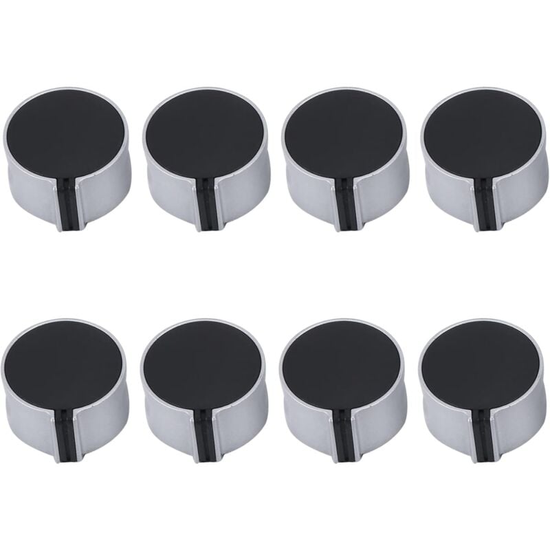 Lot de 8 boutons de cuisinière à gaz, 8 mm, boutons pour cuisinière, accessoires de cuisine - Ahlsen