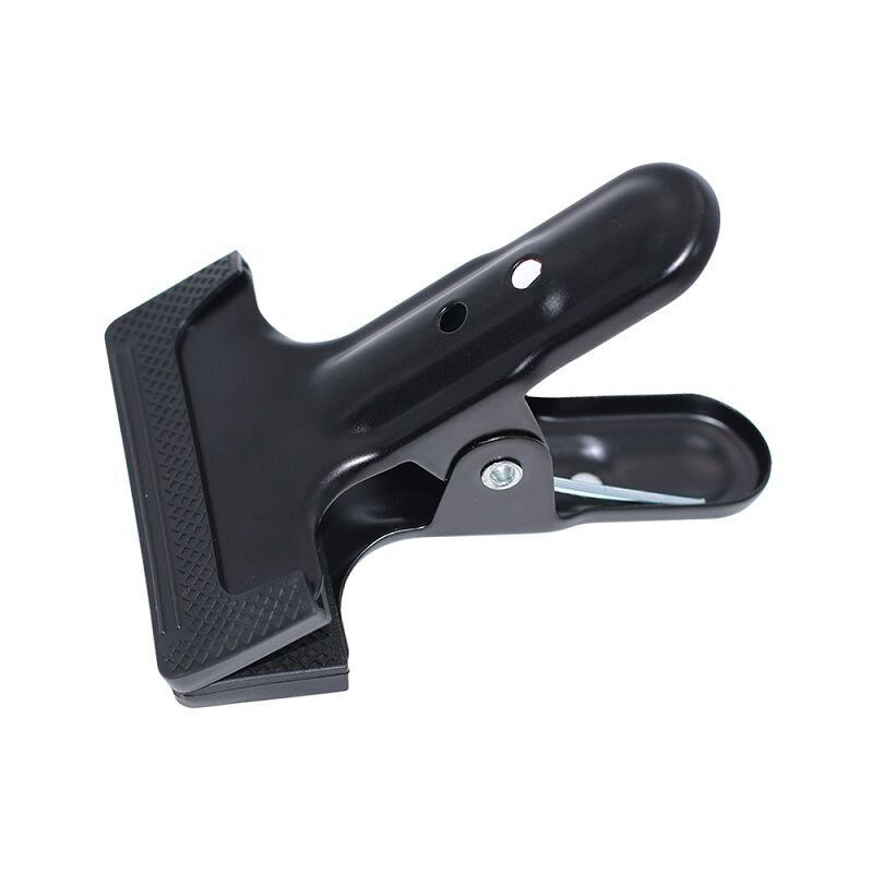 Ahlsen - Lot de 8 Pinces à Ressort, mâchoires de Serrage Fortes, Protection en Caoutchouc, Clips de Fond d'appareil Photo Polyvalents