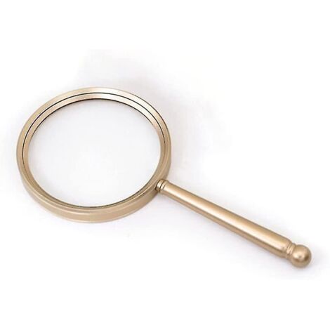 Ahlsen Loupe de lecture 10x pour personnes âgées pour lire de près l'observation des insectes (90 mm)