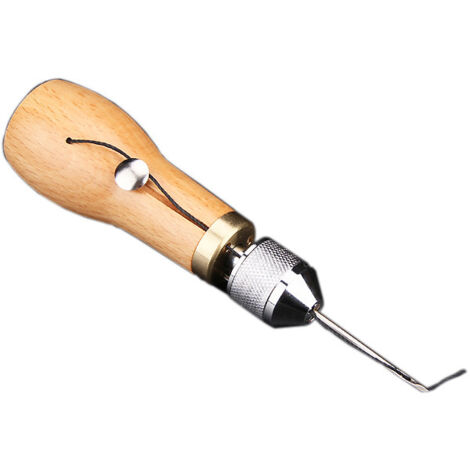 Ahlsen Máquina de coser de cuero de mano Máquina de coser de cuero de mano Máquina de coser de mano 12 cm
