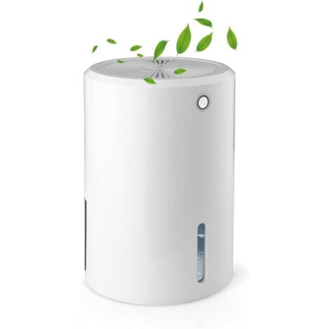 Ahlsen Mini Deshumidificador Eléctrico Deshumidificador Portátil De 900 Ml: Apagado Automático, Silencioso Contra La Humedad Y El Moho para Baño, Dormitorio, Oficina Y Armario