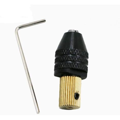 AHLSEN Mini mandrin de fixation pour arbre de moteur électrique 0,5 mm-3,2 mm